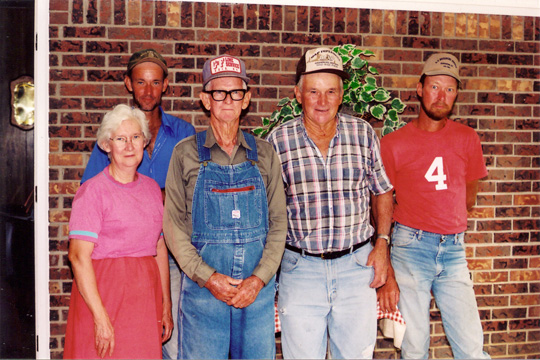 Richard, Jean and family